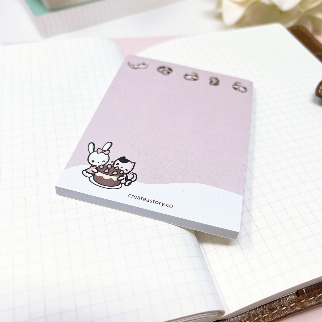 PG010 | Cozy Cats | Memo Pad