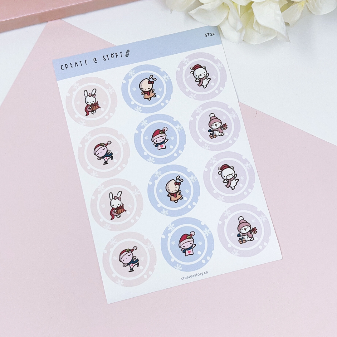 ST022 | Envelope Seal Stickers