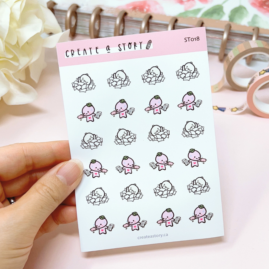 ST018 | Pay Bills | Planner Icon Stickers