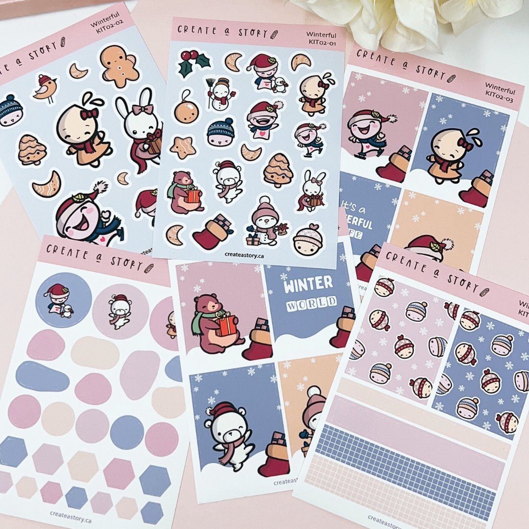 KIT2 | Winterful | Sticker Kit