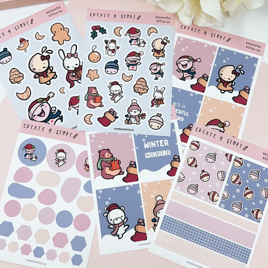 KIT2 | Winterful | Sticker Kit