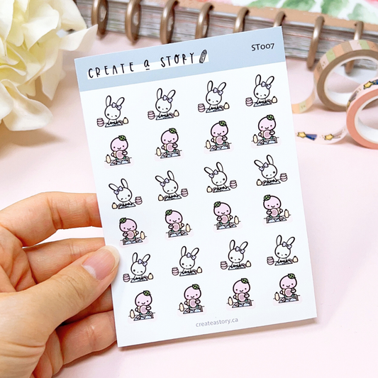 ST007 | Dishes | Planner Icon Stickers