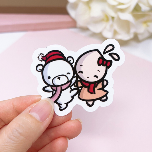 DC005 | Tinta and Fiona | Die Cut Sticker