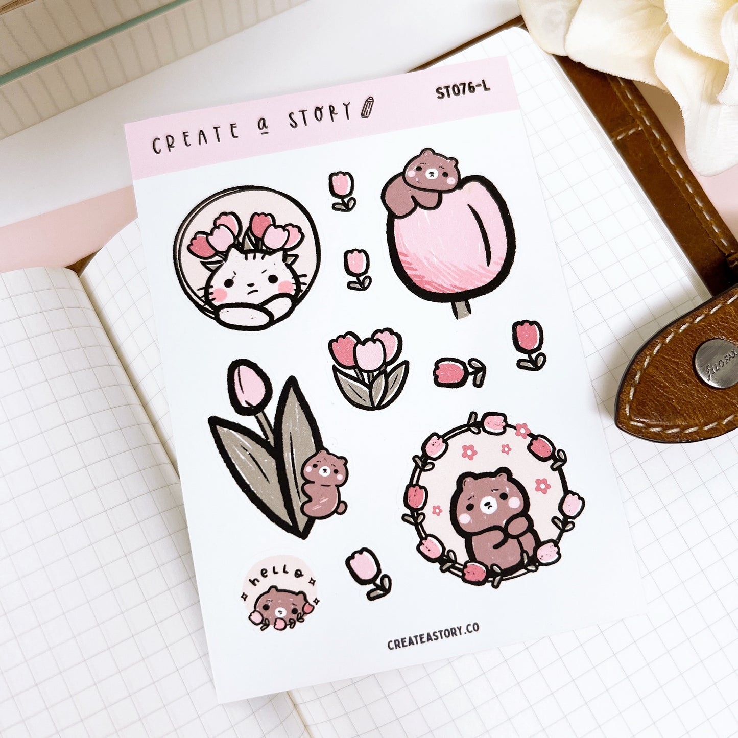 ST076 | Tulips | Planner Stickers