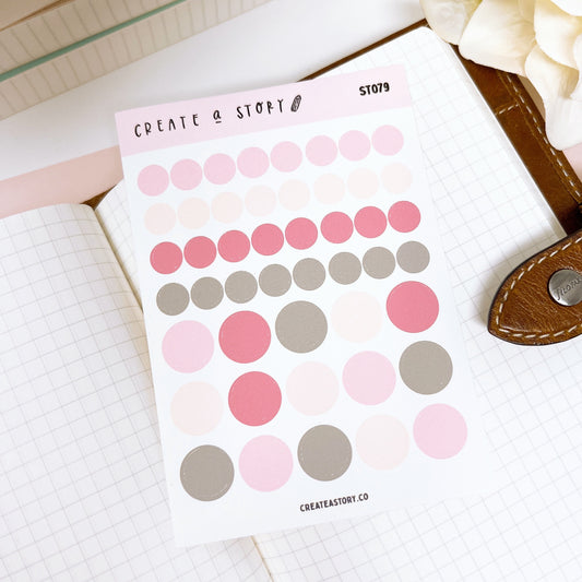 ST079 | Dots | Planner Stickers