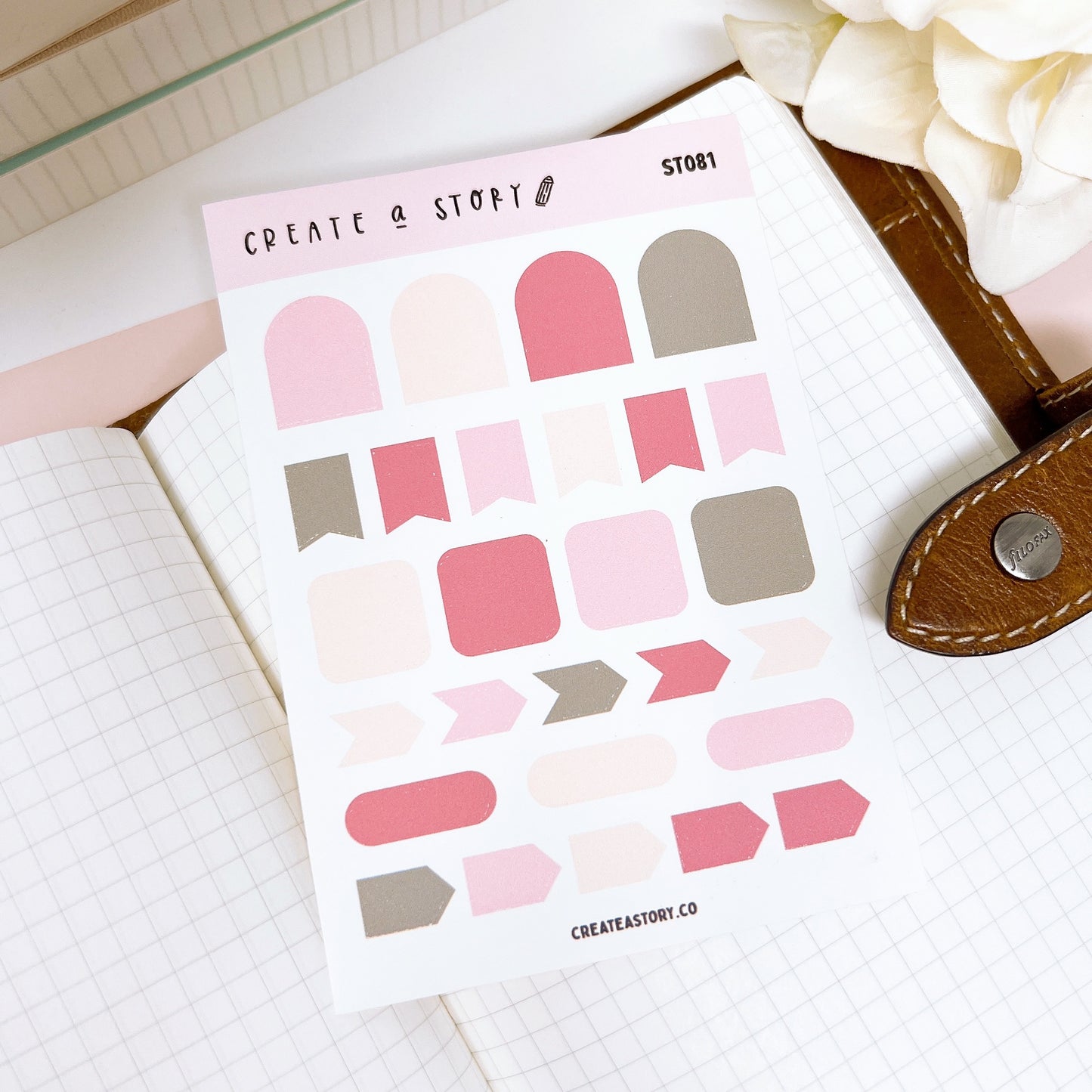 ST081 | Shapes | Planner Stickers