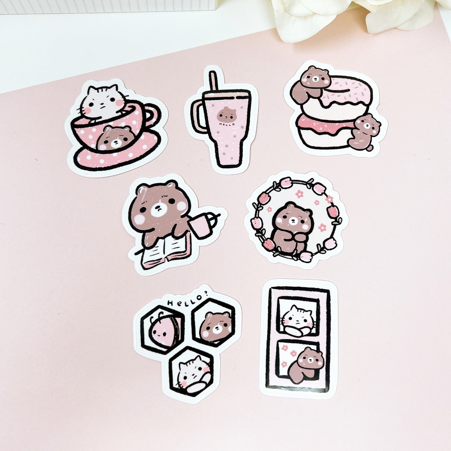 Pink Theme Full Bundle (DC025-DC031 | ST071-ST082)