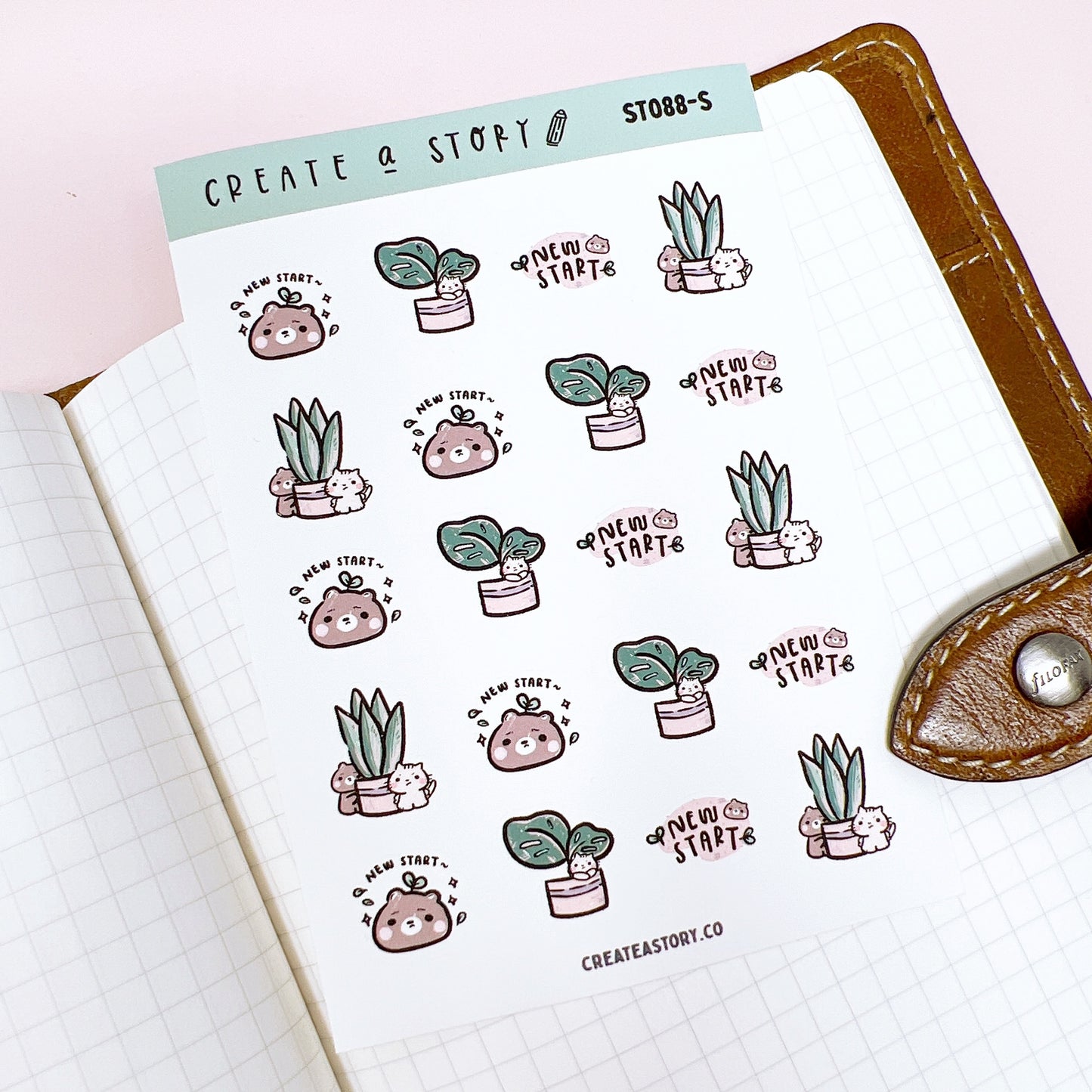 ST088 | New Start | Planner Stickers