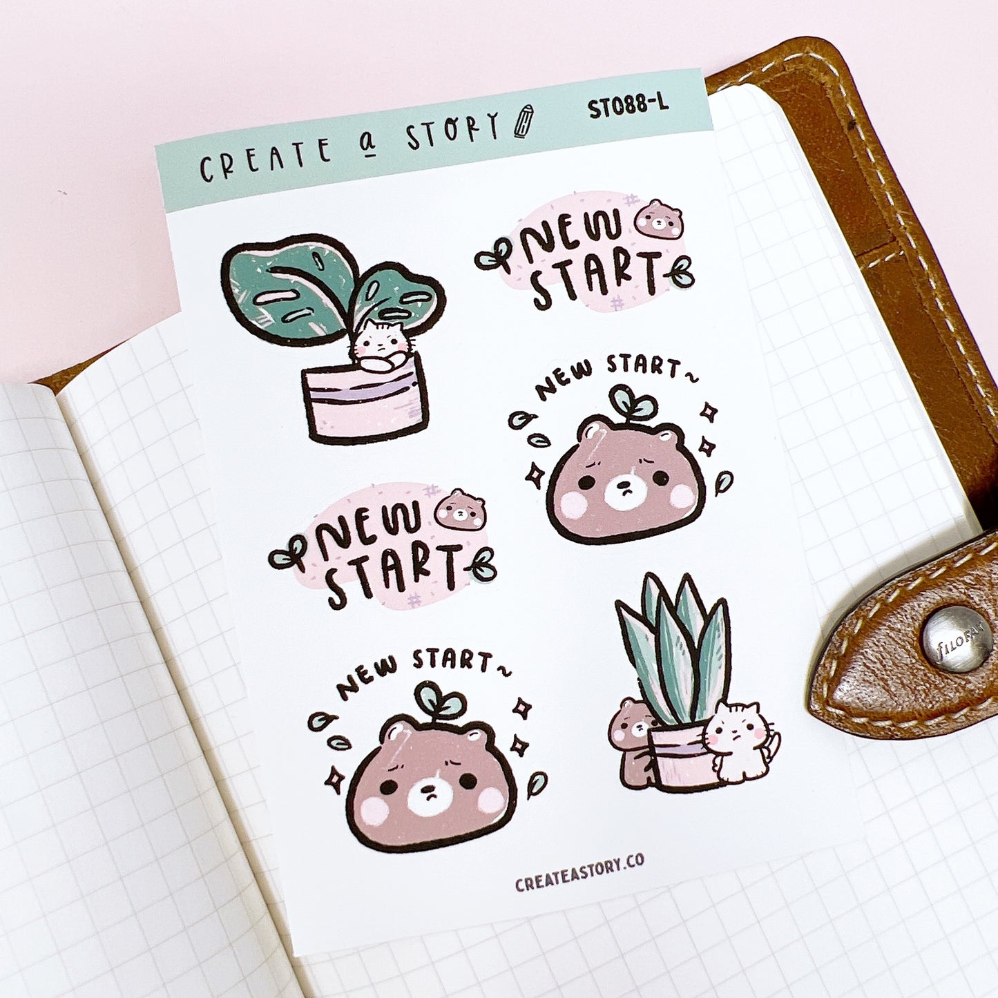 ST088 | New Start | Planner Stickers