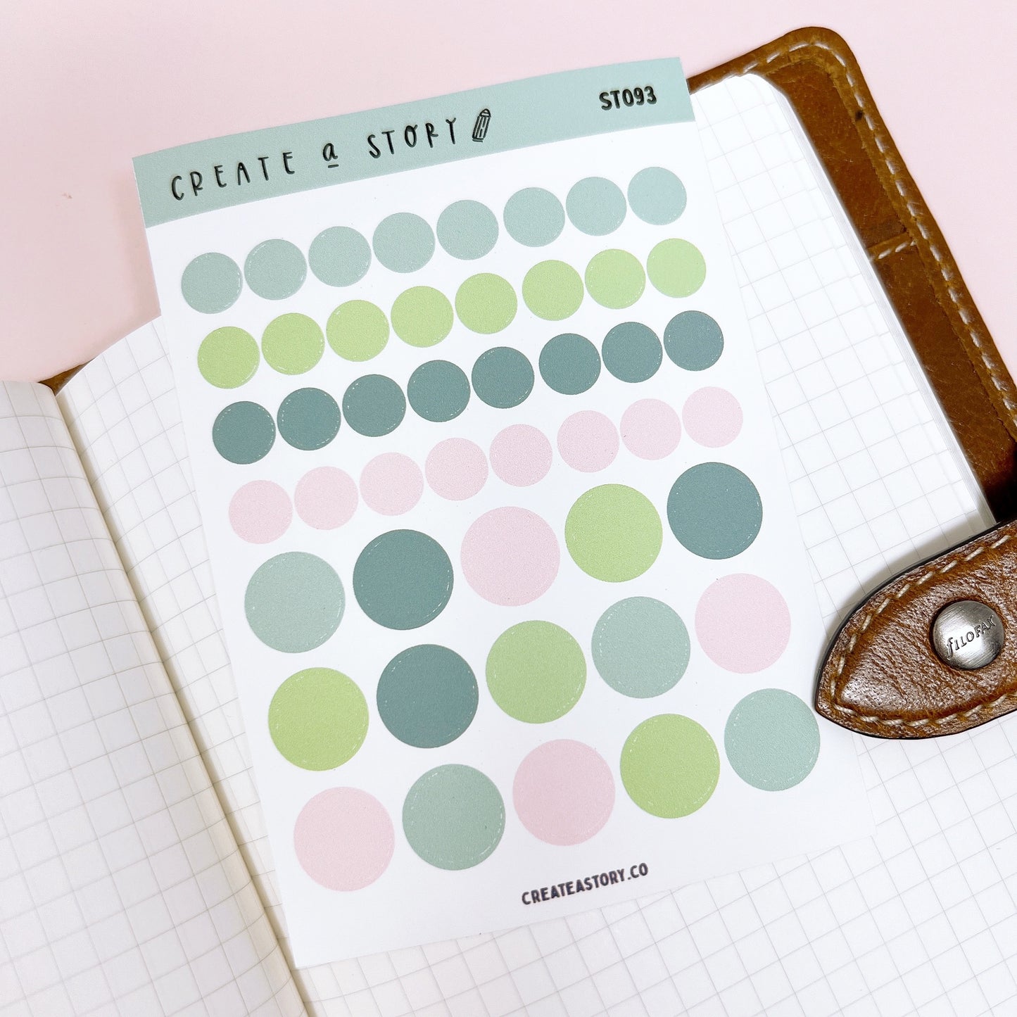 ST093 | Dots | Planner Stickers