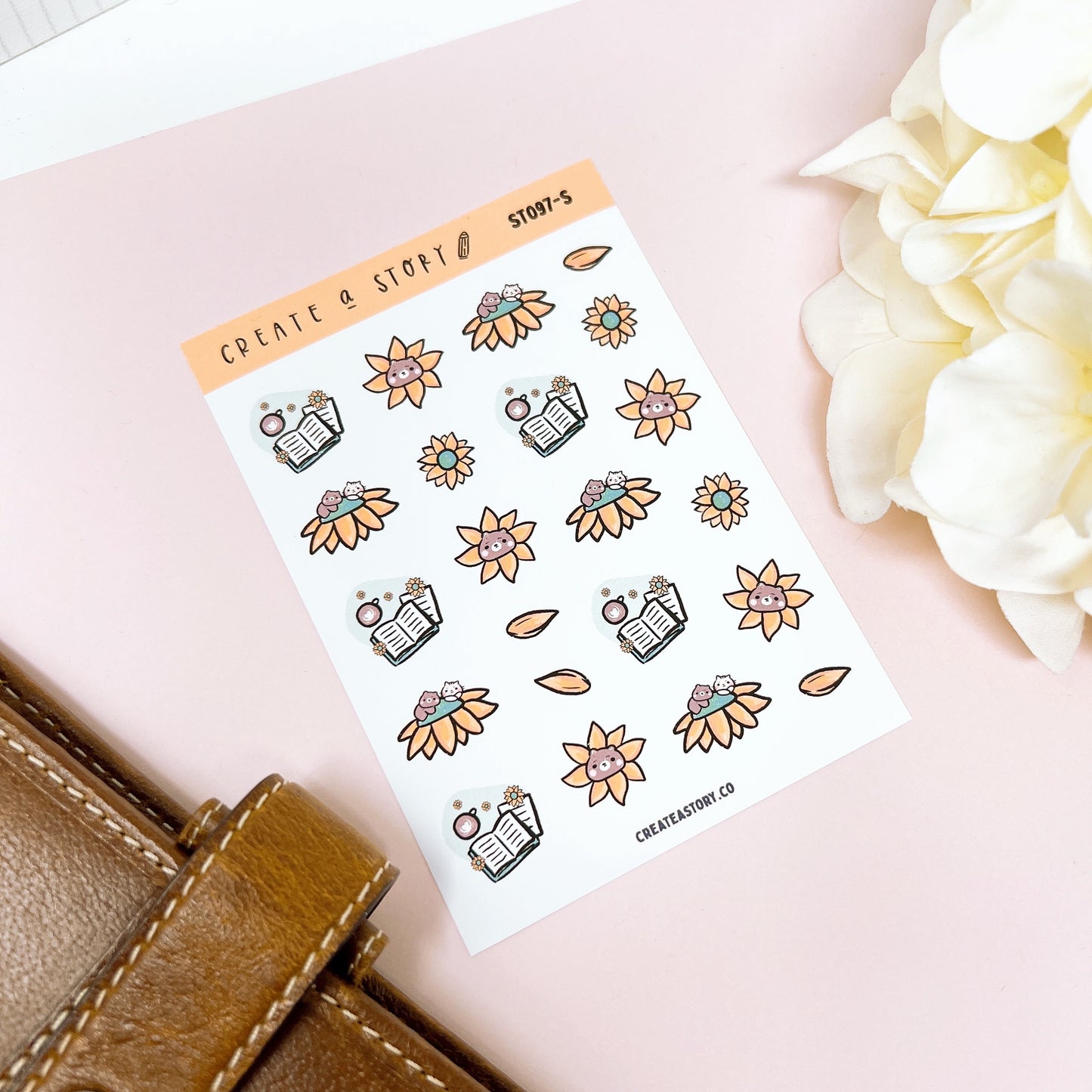 ST097 | Sunflower | Planner Stickers