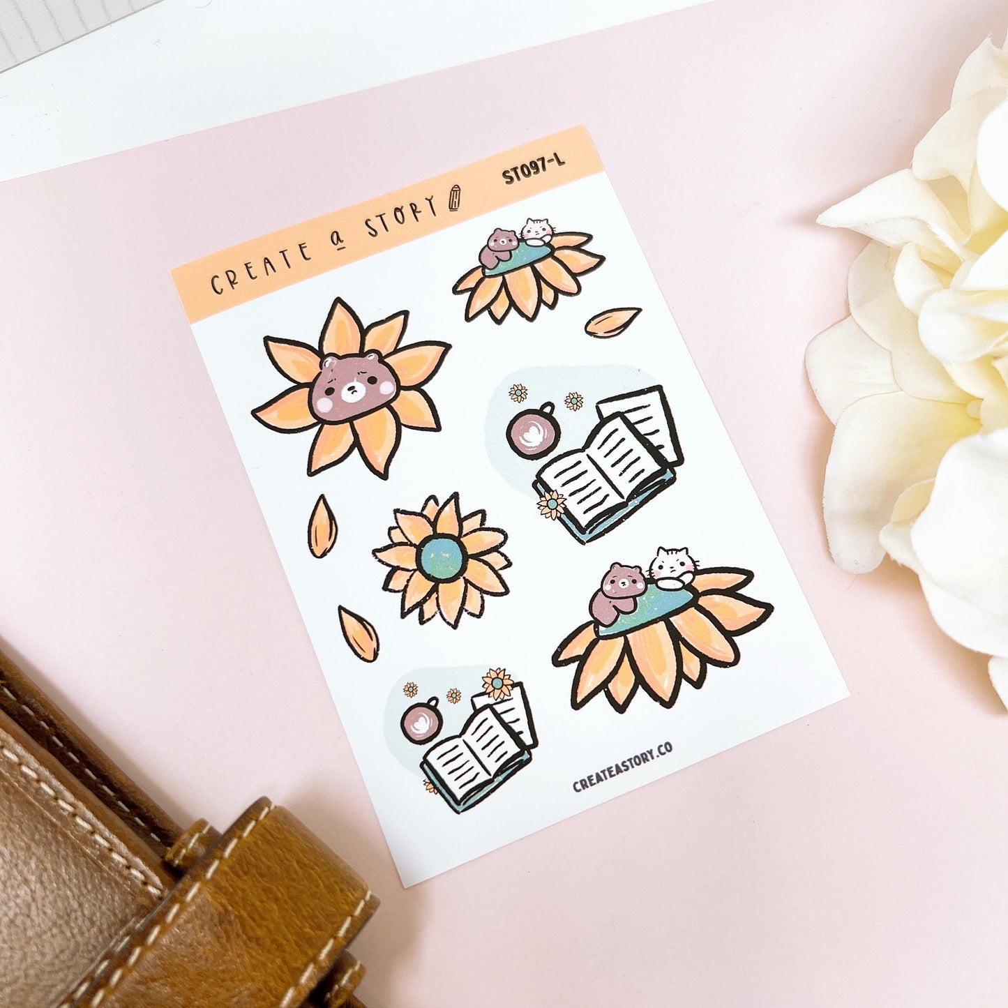 ST097 | Sunflower | Planner Stickers