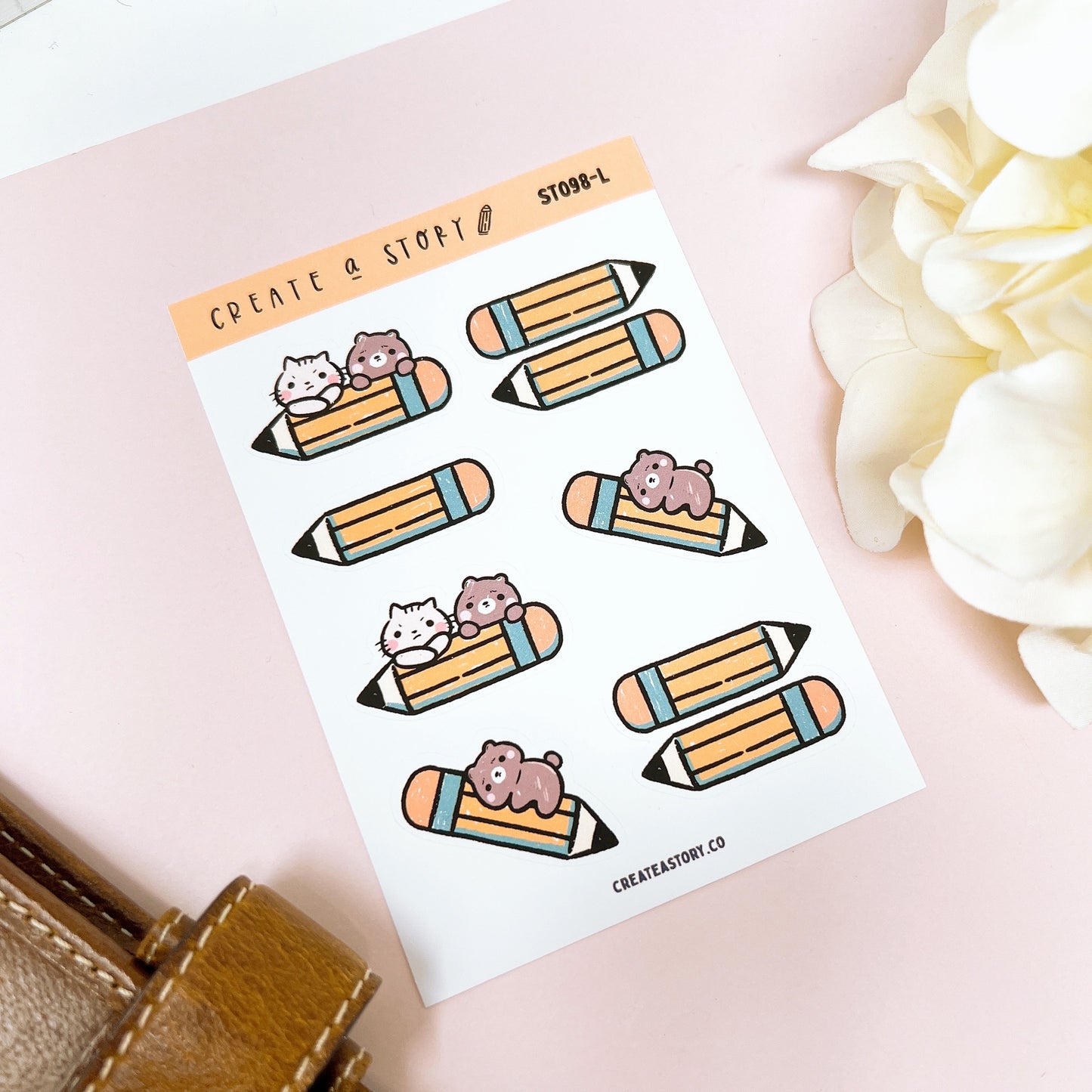 ST098 | Pencils | Planner Stickers