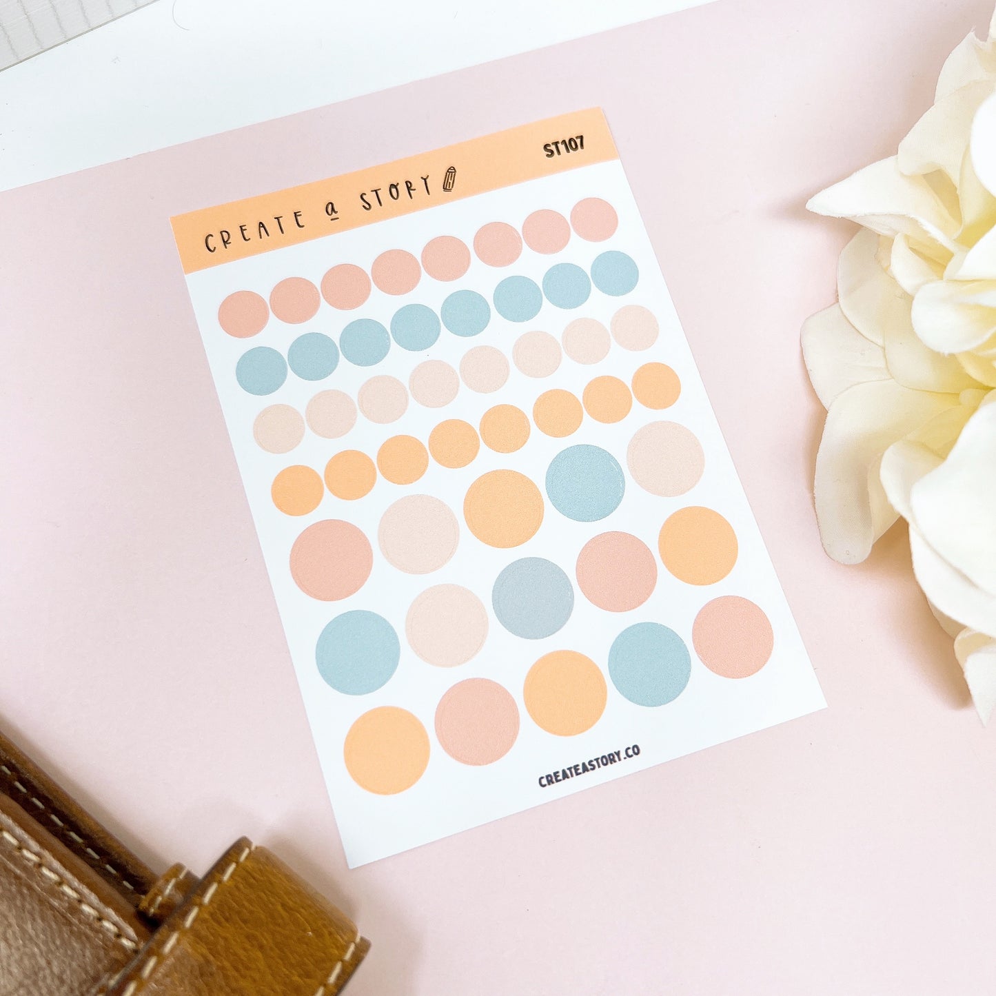 ST107 | Dots | Planner Stickers