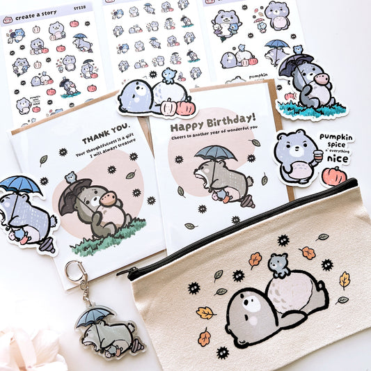 Totoro Inspired Mini Bundle (Limited Quantities)