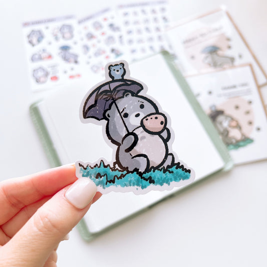 DC061 | Totoro Inspired Diecut Sticker