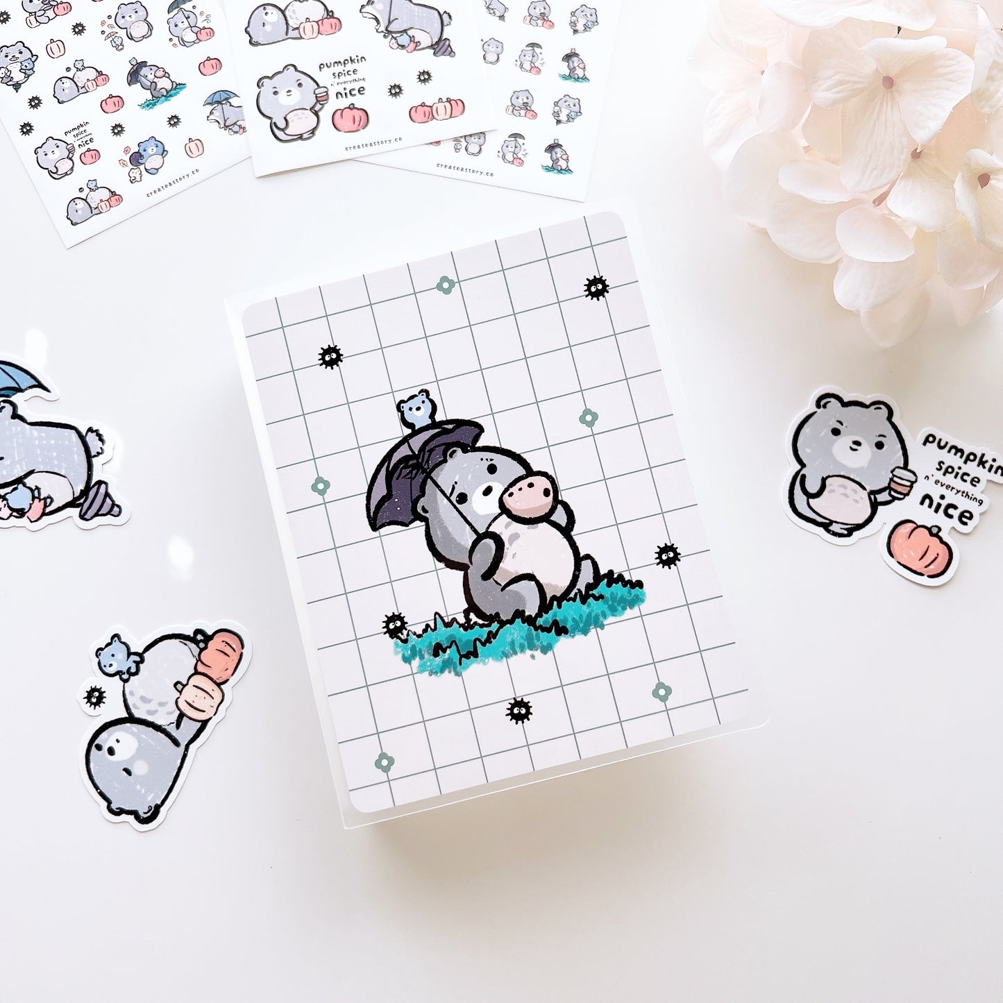 ORG005 | Totoro Inspired Sticker Album