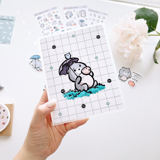 ORG005 | Totoro Inspired Sticker Album