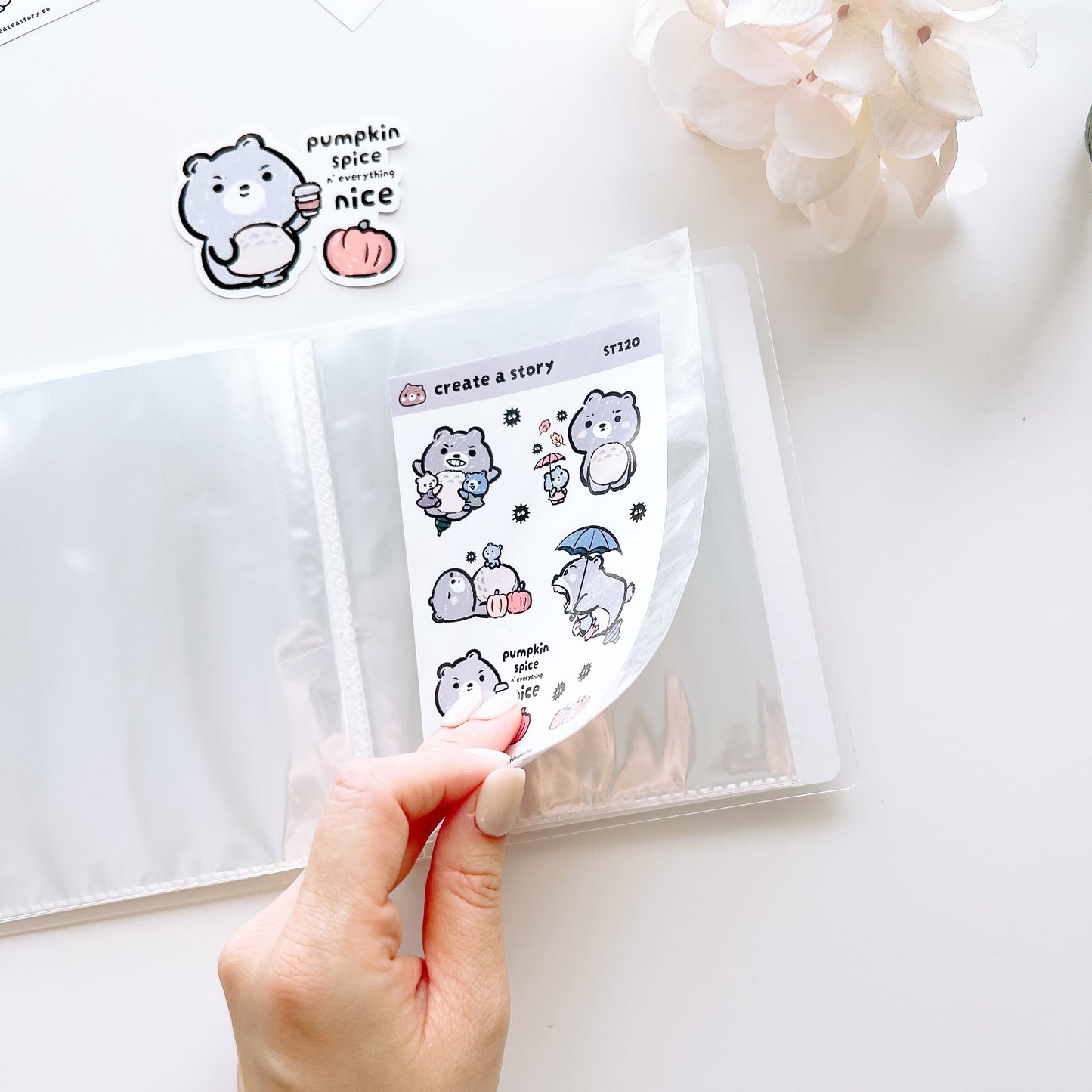 ORG005 | Totoro Inspired Sticker Album