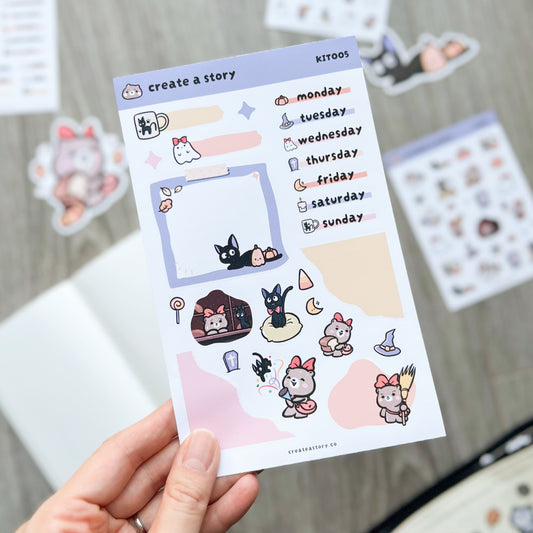 KIT005 | Kiki's Halloween Journaling Stickers