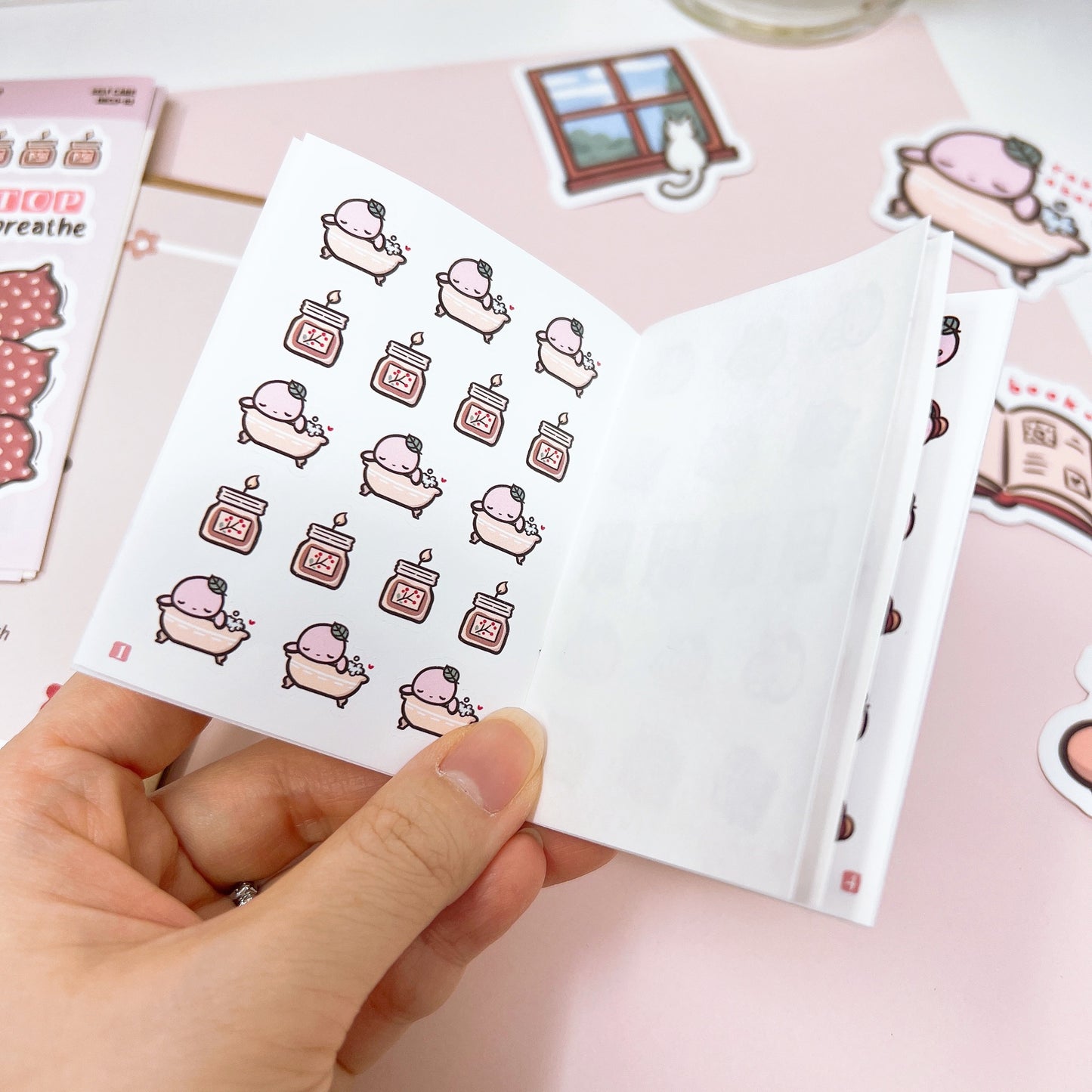 PG006 | Self Care Mini Sticker Book