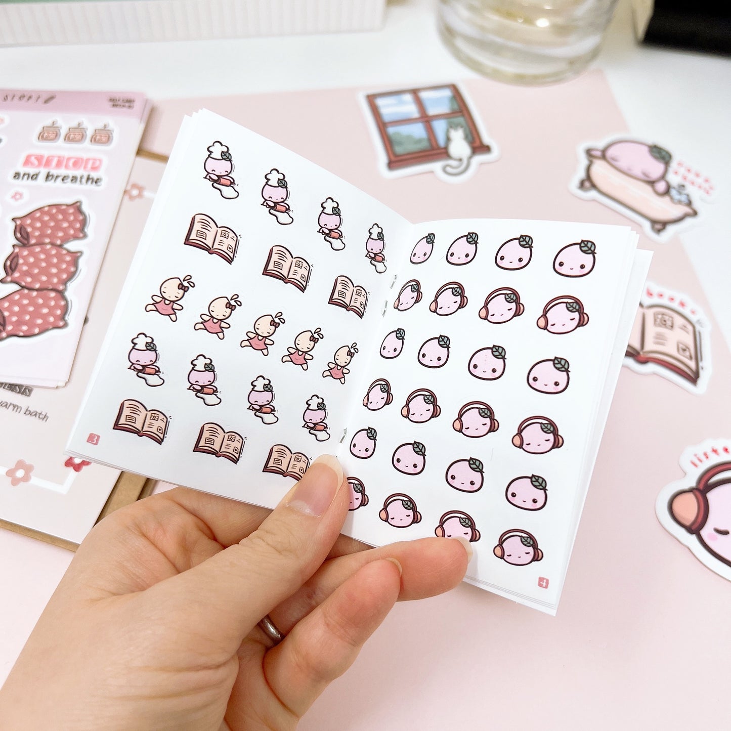 PG006 | Self Care Mini Sticker Book