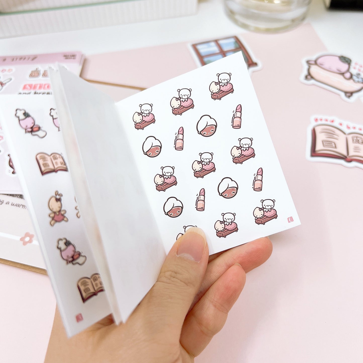 PG006 | Self Care Mini Sticker Book