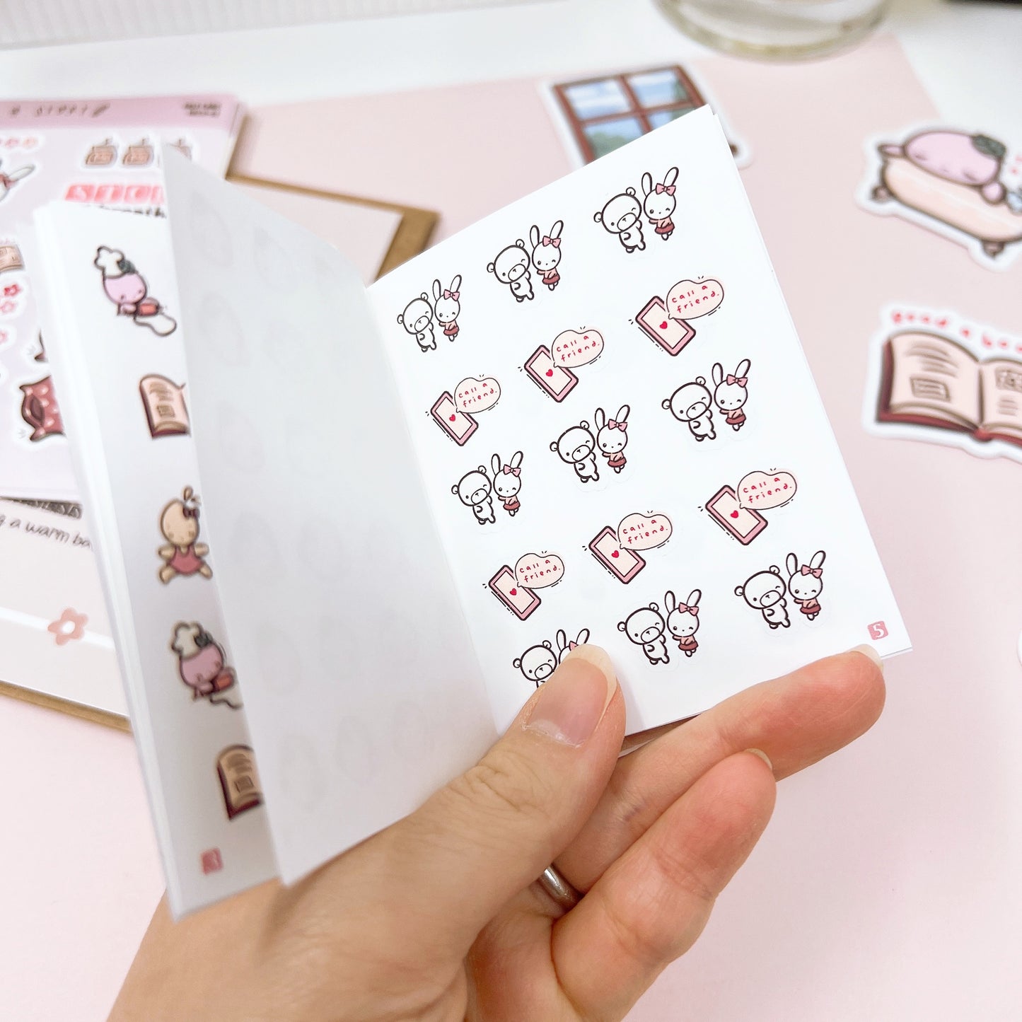 PG006 | Self Care Mini Sticker Book