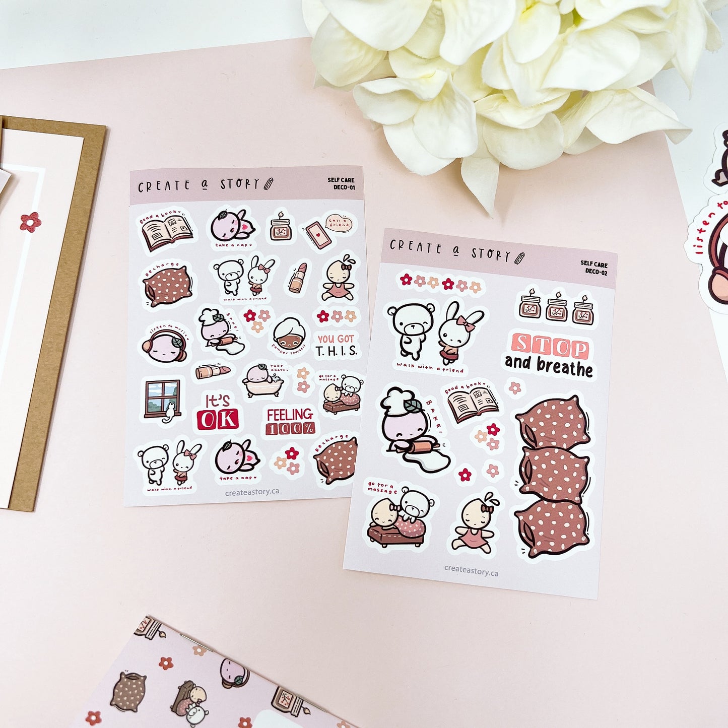 KIT3 | Self Care | Sticker Kit