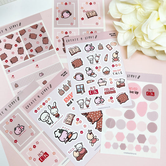 KIT3 | Self Care | Sticker Kit