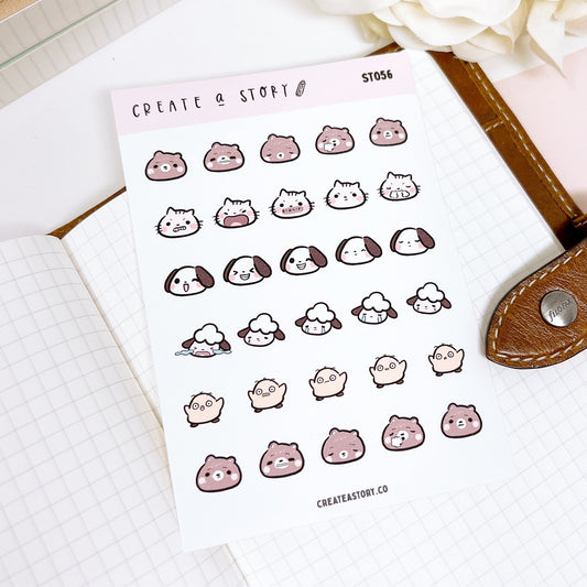 ST056 | Emoji V1 | Planner Stickers