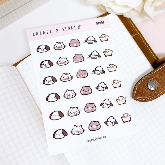 ST057 | Emoji V2 | Planner Stickers