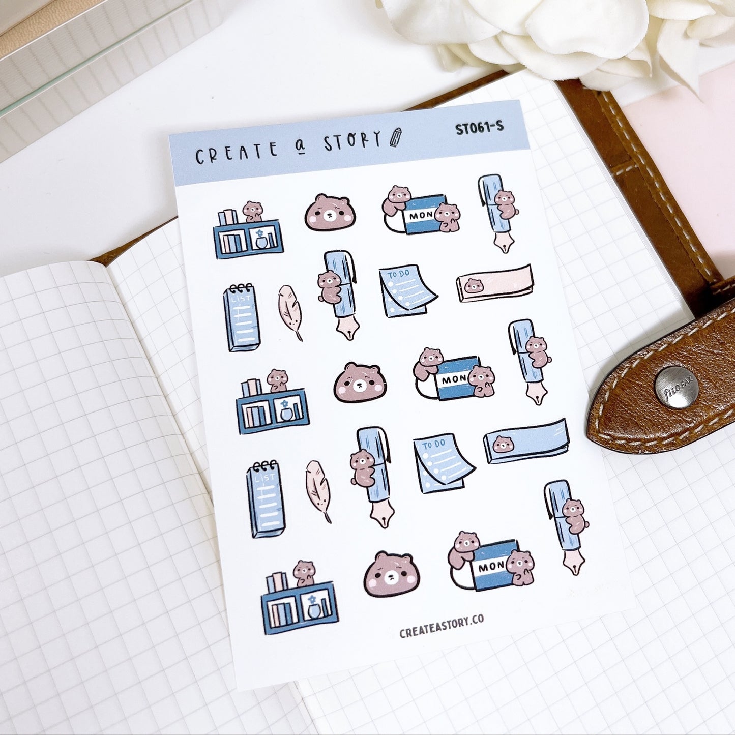 ST061 | Stationery | Planner Stickers