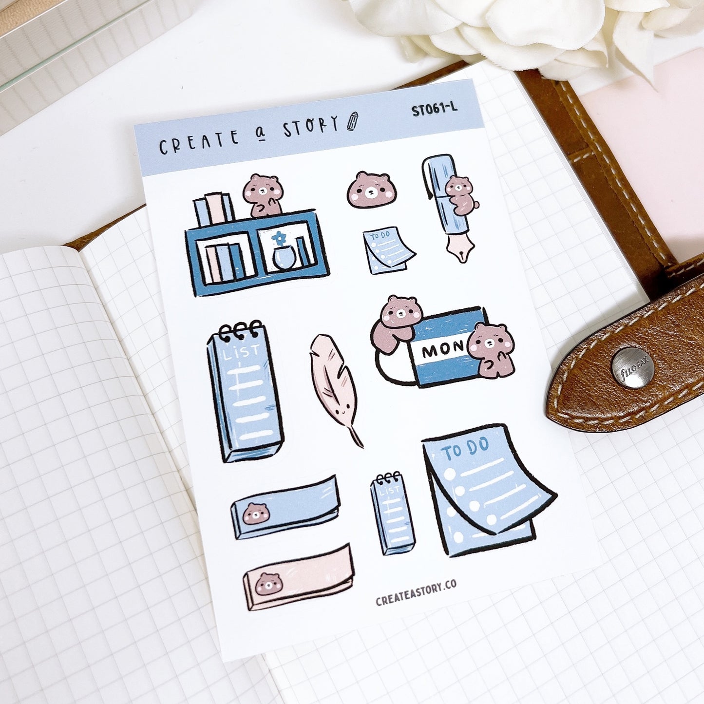 ST061 | Stationery | Planner Stickers