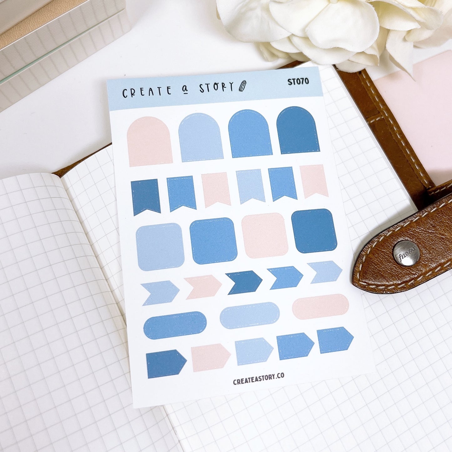 ST070 | Various Shapes | Planner Stickers